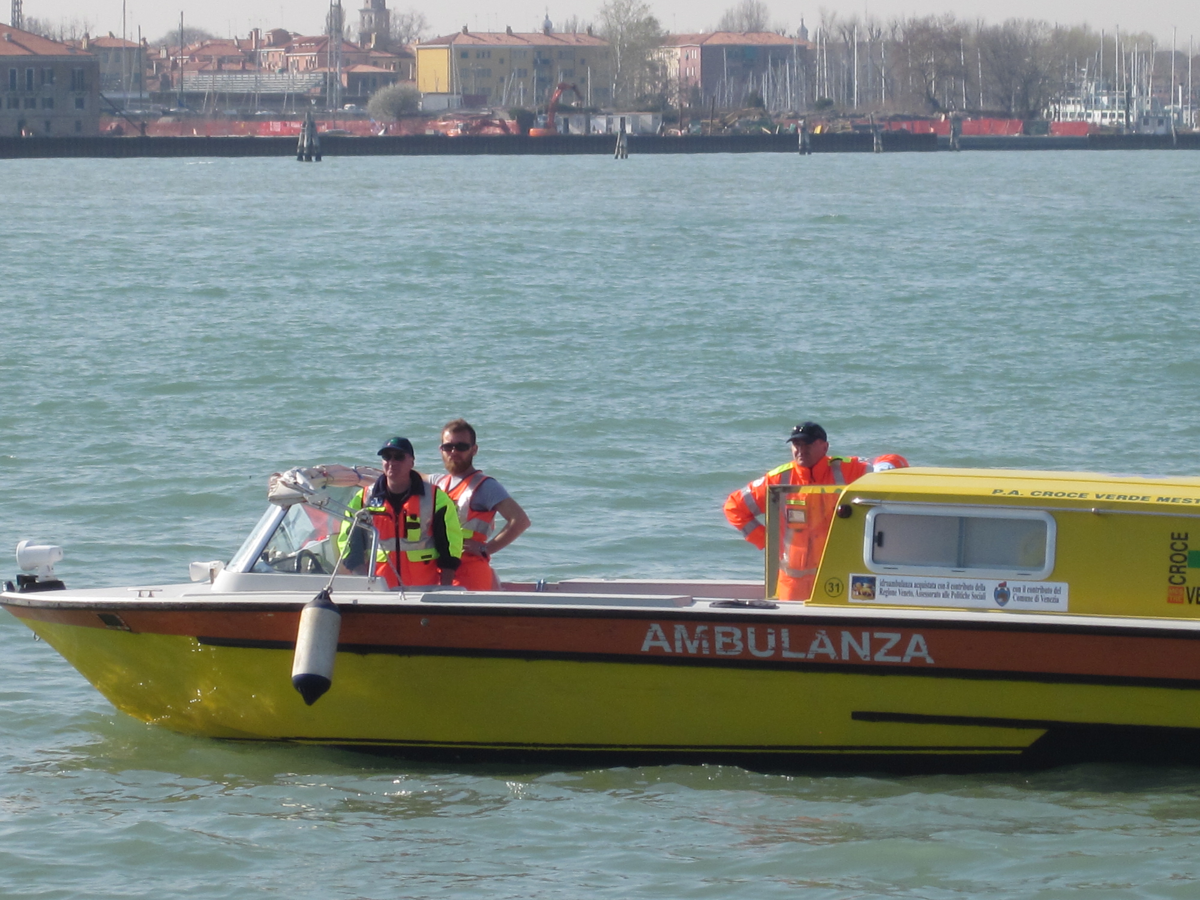 Ambulance Boat