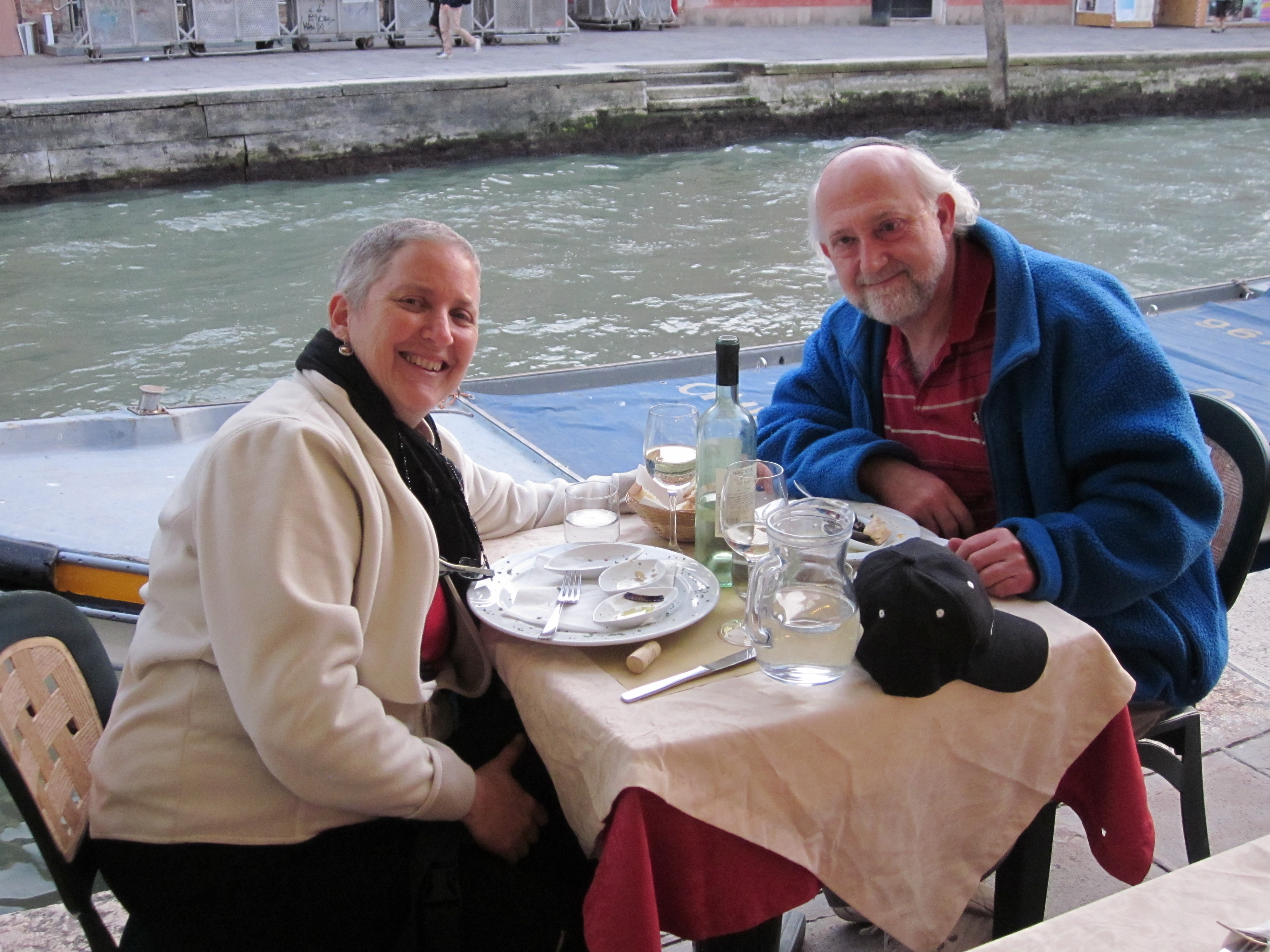 Eating at GamGam on the Canal